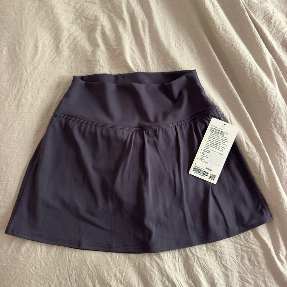 BNWT Lululemon Align Purple Skirt size 8